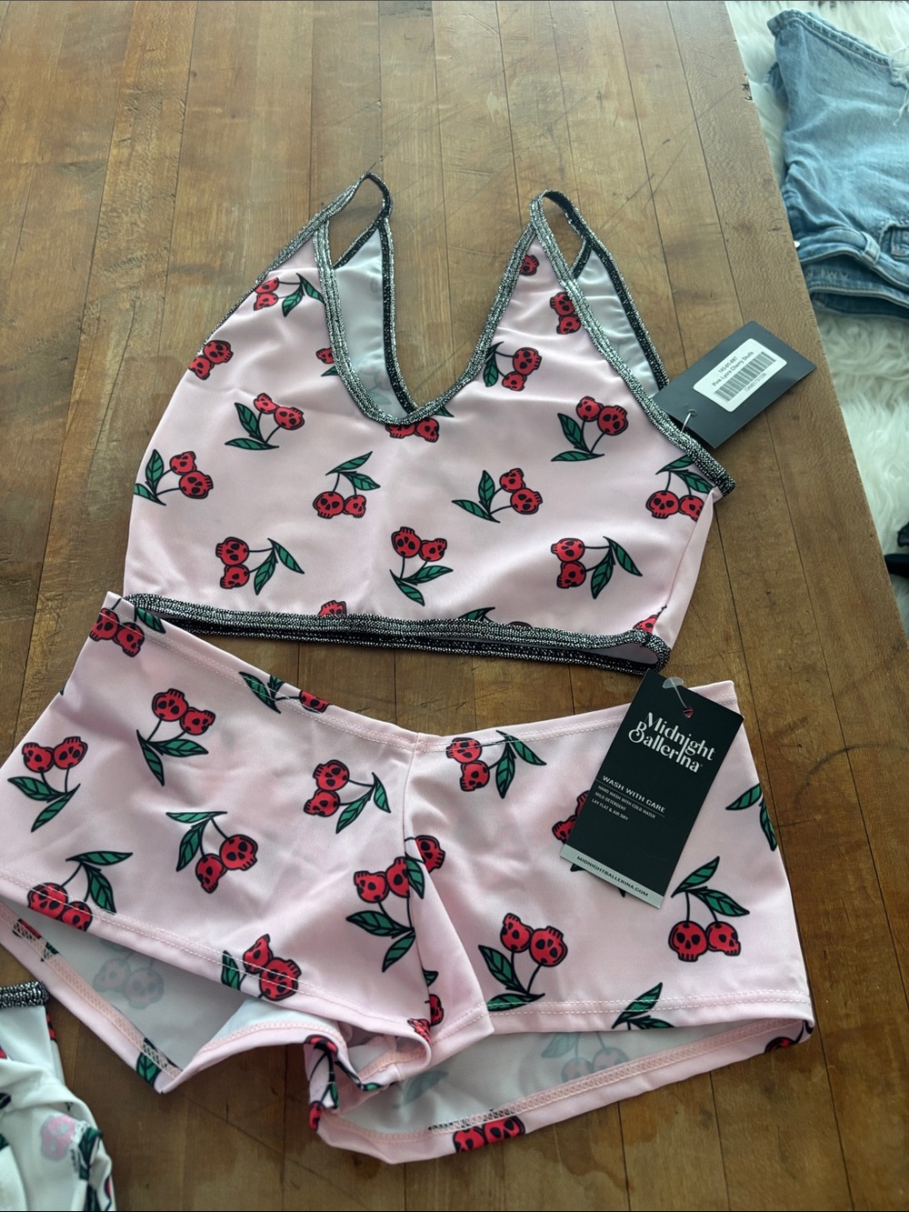 Pink Cherry stripper set
